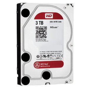 2-Pack WD 3TB Network HDD Retail Kit (WD30EFRX, Red Drive)