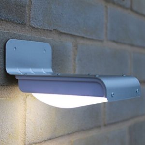 Frostfire 16 Bright LED Wireless Solar Powered Motion Sensor Light (Weatherproof, no batteries required)