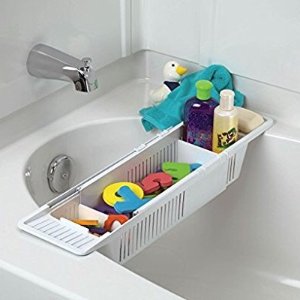 KidCo Bath Toy Organizer Storage Basket, White @ Amazon