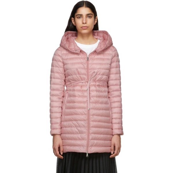 - Pink Down Barbel Jacket