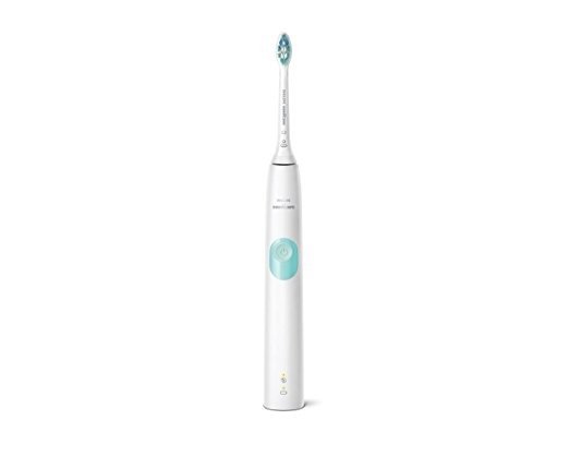 Sonicare ProtectiveClean 4100 Plaque Control, Rechargeable electric toothbrush with pressure sensor, White Mint HX6817/31