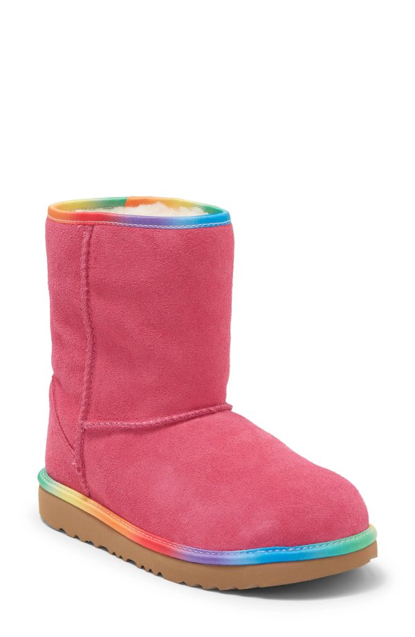 Kids' Rainbow Genuine Shearling Lined Boot