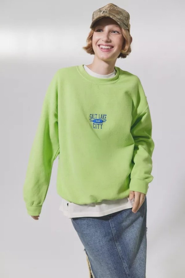 Salt Lake City '96 Crew Neck Sweatshirt