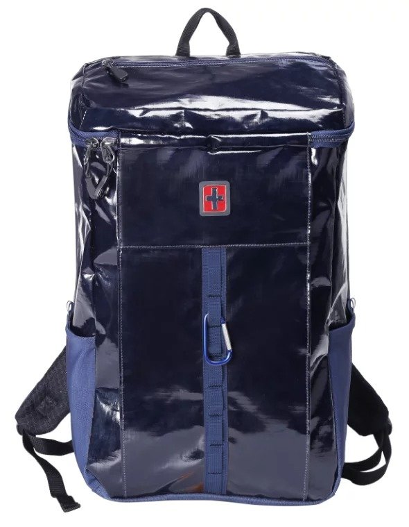 Swiss Tech Unisex Spacey Top Loader Backpack Blue Cove