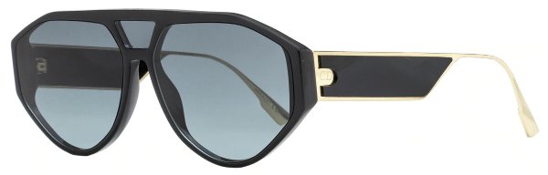 Women's Pilot Sunglasses Clan 1 8071I Black/Gold 61mm