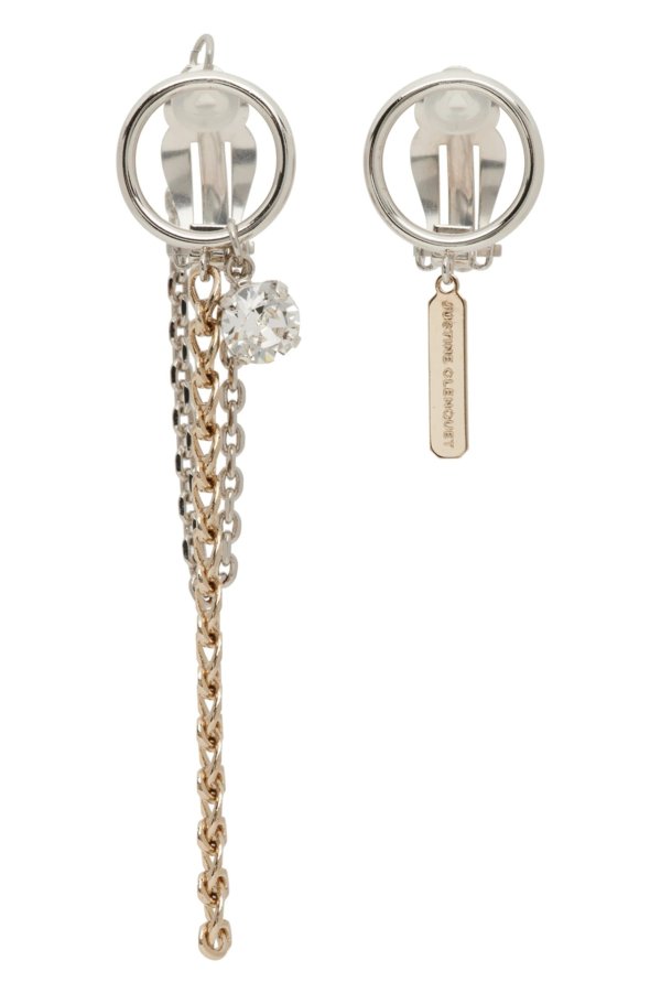 Gold & Silver Chen Earrings
