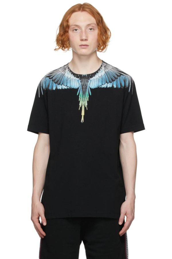 Black & Blue Wings T-Shirt