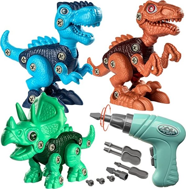 Coogam 恐龙搭建玩具套装