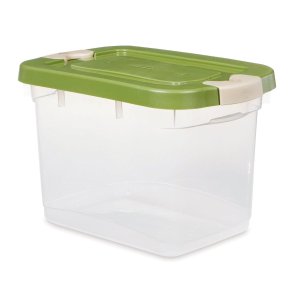 maid 1785782 8-Pack Roughneck Clear Tote, 19-Quart