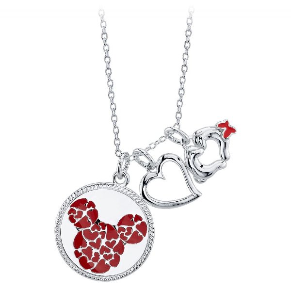 Mickey Mouse Heart Multi-Pendant Necklace | shopDisney