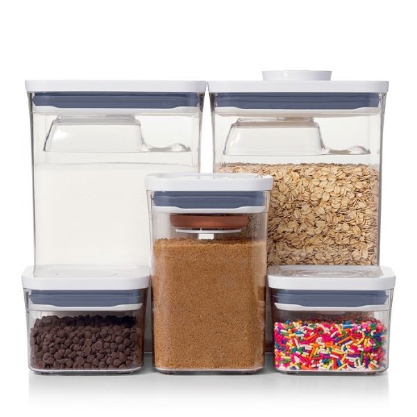 Good Grips 8-Piece Baking Essentials POP Container Set