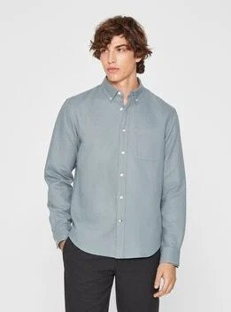 Solid Doubleface Long Sleeve Shirt