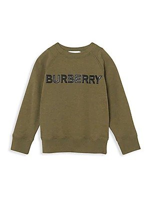 Burberry - Little Boy's & Boy's Derrick Cotton Sweatshirt