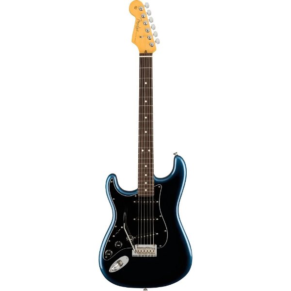 American Professional II Left-Handed Stratocaster Electric Guitar - Dark Night, Rosewood Fingerboard - Mint, Open Box