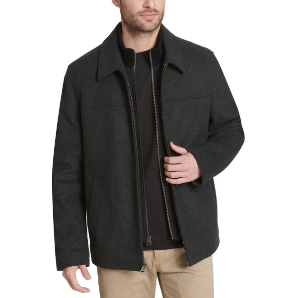 Wool Blend Jacket, Regular Fit