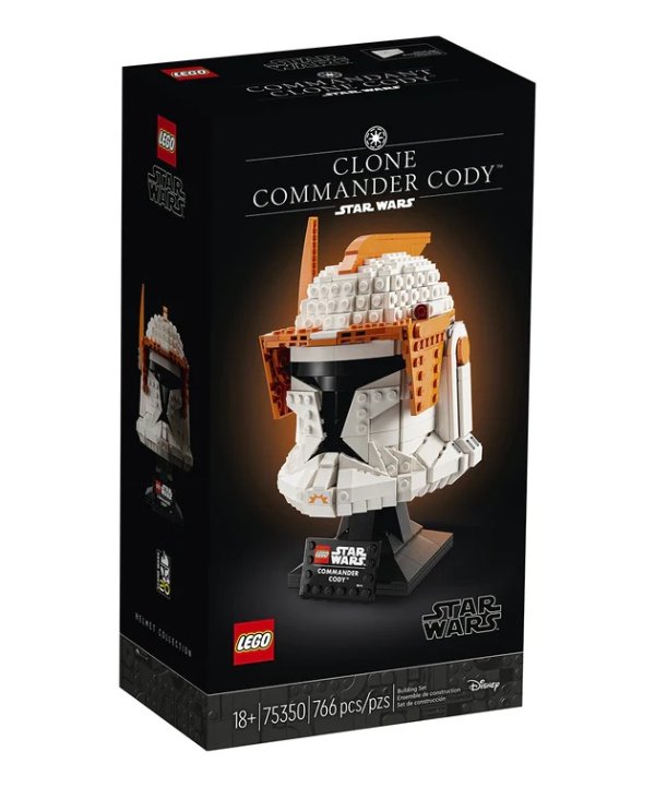 Star Wars 75350 Clone Commander Cody 头盔套装