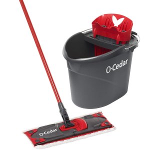 O-Cedar UltraMAX Microfiber Flat Mop & Bucket Kit