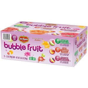 Del Monte Bubble Fruit Snacks, Variety Pack, 3.5 Oz