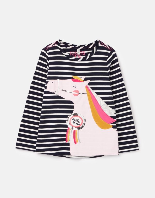 Ava Applique T-Shirt 3-12 Years