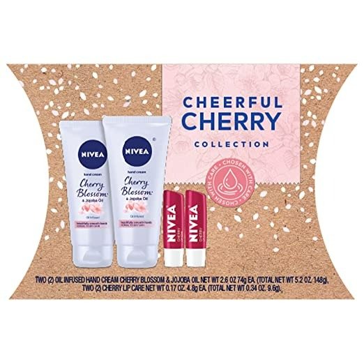 Cheerful Cherry, Hand Cream and Lip Balm Gift Box