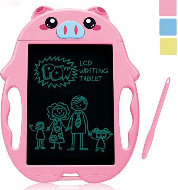 Girl Toys for 3-6 Year Old Girls Gifts,LCD Doodle Board Drawing Board for Little Girl Educational Birthday Gifts as Girls Toys Age 3 -6 ,Better Than Magnetic Doodle Board SLHFPX