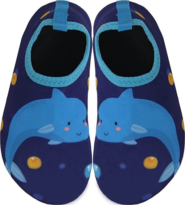 Kids Water Shoes Boys Girls Barefoot Quick Dry Non-Slip Aqua Socks for Beach Swimming Pool
