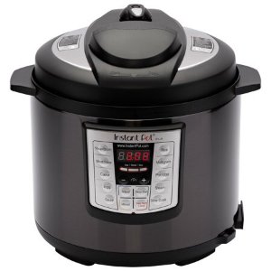 Instant Pot LUX60 Black Stainless Steel 6 Qt 6-in-1