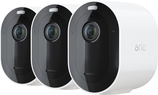 Pro 4 Spotlight 2K 新款 无线监控摄像头 3个装