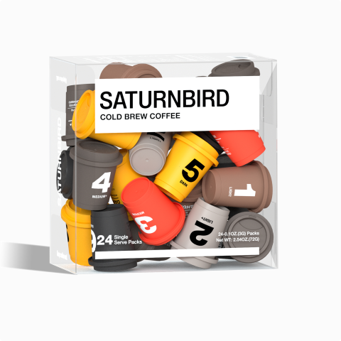 Buy2 Get 25% OffDealmoon Exclusive: SATURNBIRD Specialty Coffee Instant Cold Brew 24 Single Serves