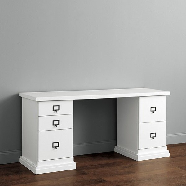 Original Home Office™ Standard Desk with Wood Top | Ballard Designs