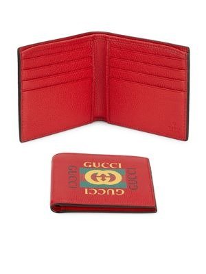 - Bi-Fold Leather Wallet