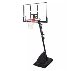 Spalding NBA 50" Polycarbonate Portable Basketball Hoop