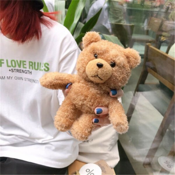 US $2.75 21% OFF|Cartoon Cute Teddy bear Earphone Case For AirPods 2 1 Case Earphone Cover Protective Case For Apple AirPods 2 1 on AliExpress