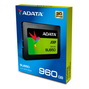 ADATA Ultimate SU650 3D Nand 2.5" 960GB 固态硬盘