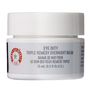 Firtst Aid Beauty推出新的夜间眼霜Eye Duty Triple Remedy Overnight Balm