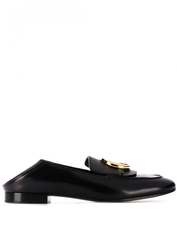 C Leather Loafers