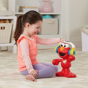 Sesame Street Let's Dance Elmo: 12-inch Elmo Toy that Sings and Dances, With 3 Musical Modes, Sesame Street Toy for Kids Ages 18 Months and Up @ Amazon