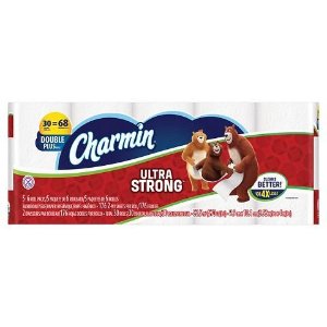 3 x Charmin® Ultra Toilet Paper 30 Double Plus Rolls＋Free $10 Gift Card
