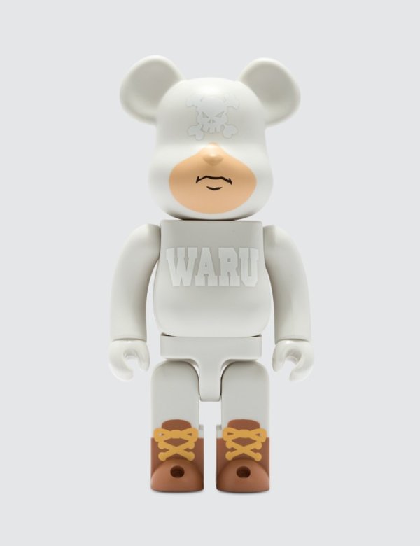 400% Tokyo Tribe Waru Be@rbrick (ver. White)