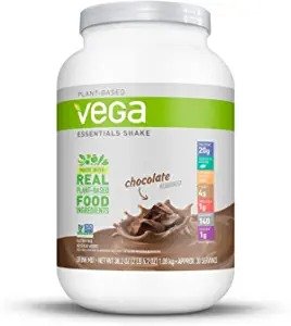Essentials Plant Based Protein Powder, Chocolate,n, Superfood, Vitamins, Antioxidants, Keto, Low Carb, Dairy Free, Gluten Free, Pea Protein for Women and Men, 2.4 Pounds (30 Servings)