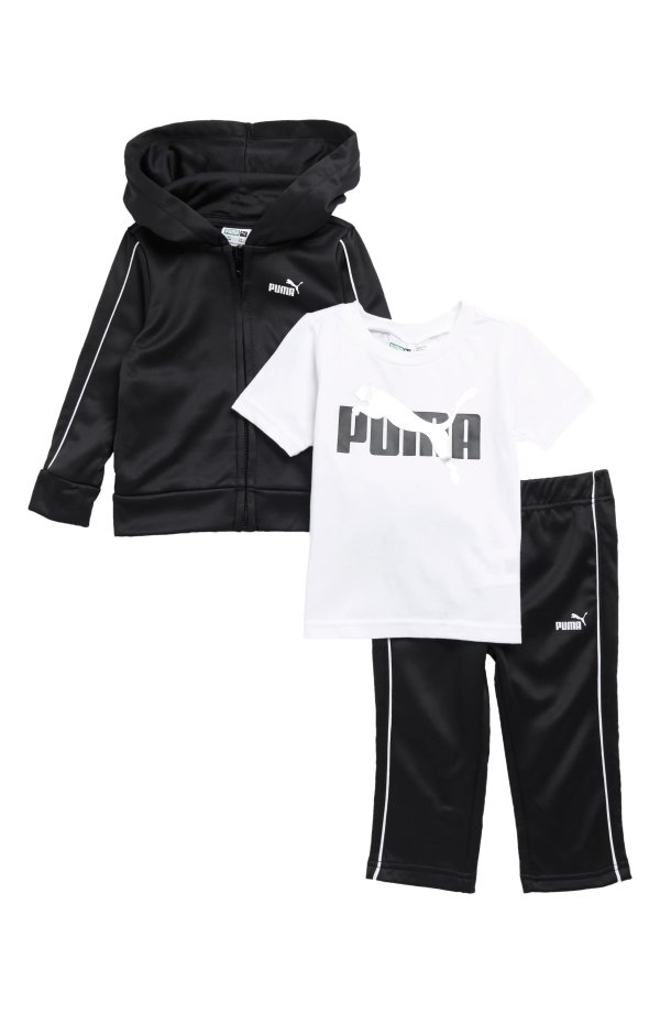 Tech Fleece Hoodie, Pants & T-Shirt Set