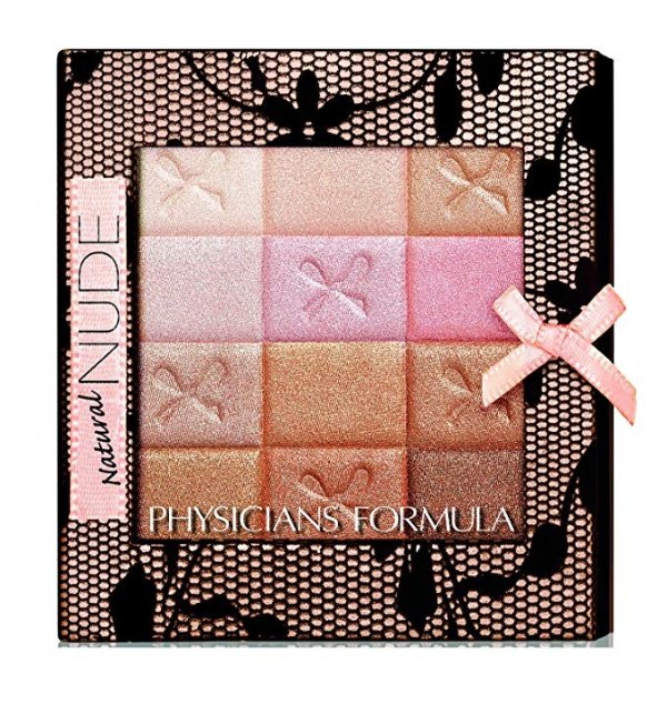Shimmer Strips All-In-1 Custom Nude Palette For Face & Eyes - Natural Nude - 0.26 oz