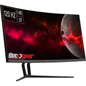 Deco Gear 120Hz 3440x1440 Curved Gaming Ultrawide Monitor