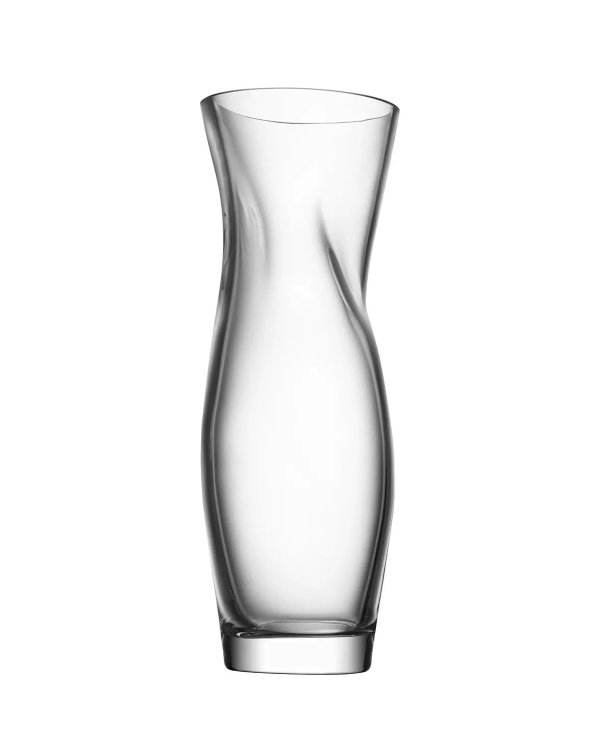Squeeze Small Crystal Vase