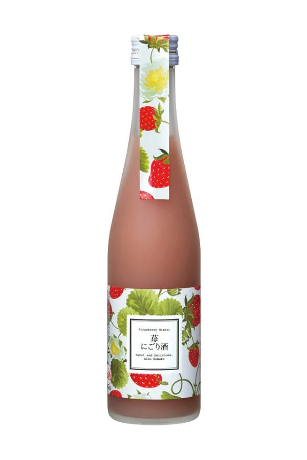 Homare "Strawberry" Nigori Sake 300ml - Tippsy Sake