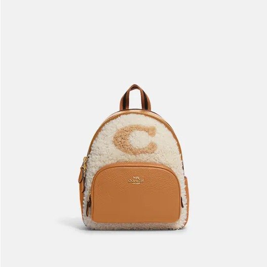 Mini Court Backpack With Coach Motif