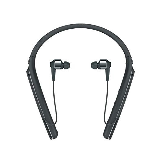 Premium Noise Cancelling Wireless Behind-Neck In Ear Headphones - Black (WI1000X/B)
