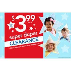 Super Duper Clearance @Carter's