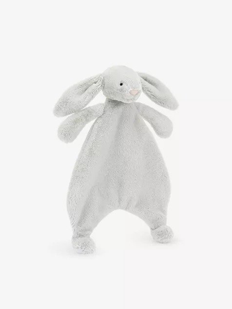 灰色邦尼兔甜睡巾