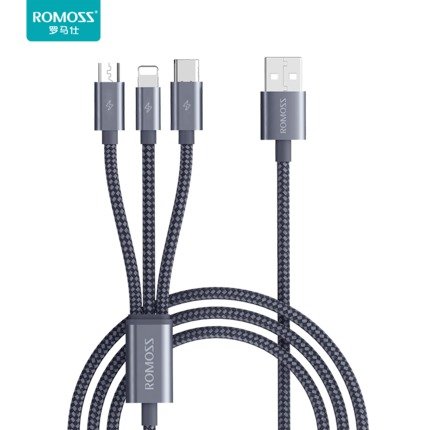 3-in-1 USB Type-C cable